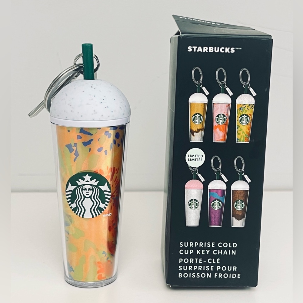 Starbucks 2025 Surprise Cold Cup Keychain